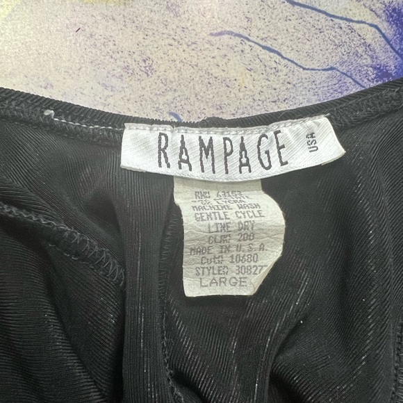 Vintage Rampage black dress - Picture 10 of 12